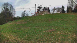 Otočná kamera na sjezdovce