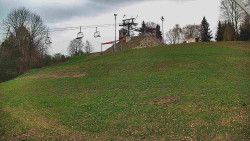 Otočná kamera na sjezdovce