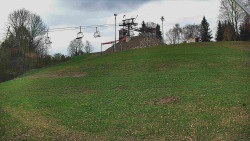 Otočná kamera na sjezdovce