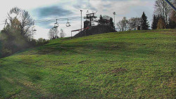 Otočná kamera na sjezdovce