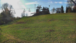 Otočná kamera na sjezdovce