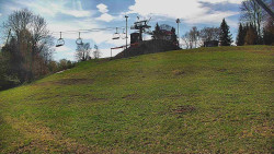 Otočná kamera na sjezdovce