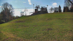 Otočná kamera na sjezdovce