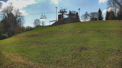 Otočná kamera na sjezdovce