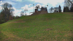 Otočná kamera na sjezdovce