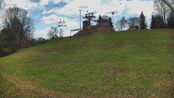 Otočná kamera na sjezdovce