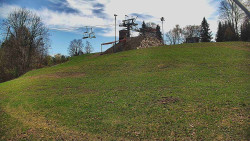 Otočná kamera na sjezdovce