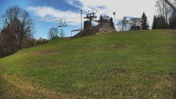 Otočná kamera na sjezdovce