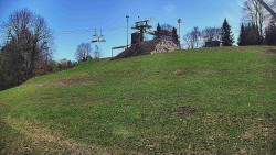 Otočná kamera na sjezdovce