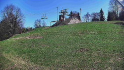 Otočná kamera na sjezdovce