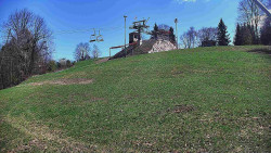 Otočná kamera na sjezdovce