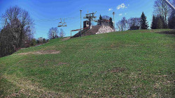 Otočná kamera na sjezdovce