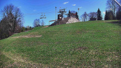 Otočná kamera na sjezdovce