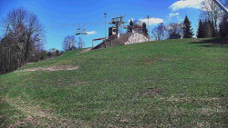 Otočná kamera na sjezdovce