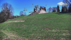 Otočná kamera na sjezdovce