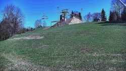 Otočná kamera na sjezdovce