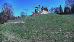 Otočná kamera na sjezdovce