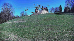 Otočná kamera na sjezdovce