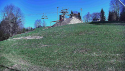 Otočná kamera na sjezdovce