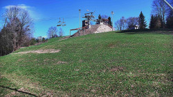 Otočná kamera na sjezdovce