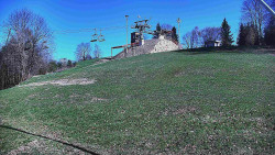 Otočná kamera na sjezdovce