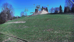 Otočná kamera na sjezdovce