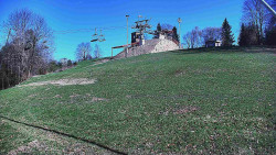 Otočná kamera na sjezdovce