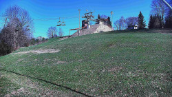 Otočná kamera na sjezdovce