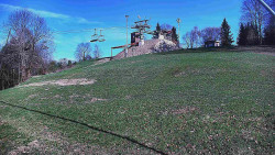 Otočná kamera na sjezdovce