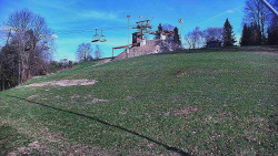 Otočná kamera na sjezdovce