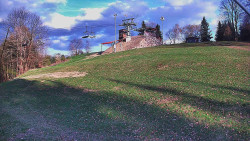 Otočná kamera na sjezdovce