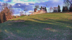 Otočná kamera na sjezdovce