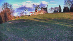 Otočná kamera na sjezdovce