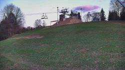 Otočná kamera na sjezdovce