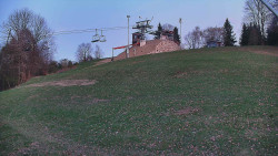 Otočná kamera na sjezdovce