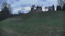 Otočná kamera na sjezdovce