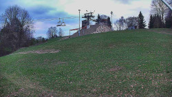 Otočná kamera na sjezdovce