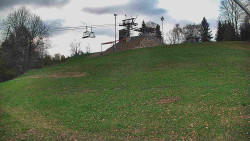 Otočná kamera na sjezdovce