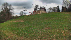 Otočná kamera na sjezdovce