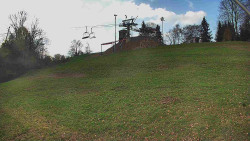 Otočná kamera na sjezdovce