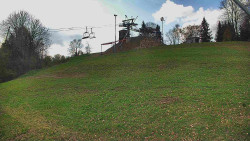 Otočná kamera na sjezdovce