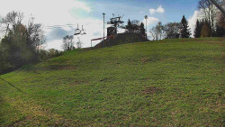 Otočná kamera na sjezdovce