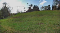 Otočná kamera na sjezdovce