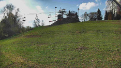 Otočná kamera na sjezdovce