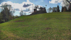 Otočná kamera na sjezdovce