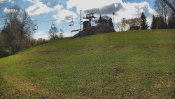 Otočná kamera na sjezdovce