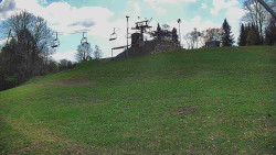 Otočná kamera na sjezdovce