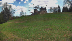 Otočná kamera na sjezdovce