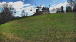 Otočná kamera na sjezdovce