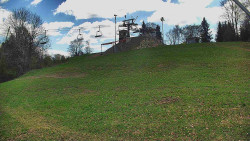 Otočná kamera na sjezdovce